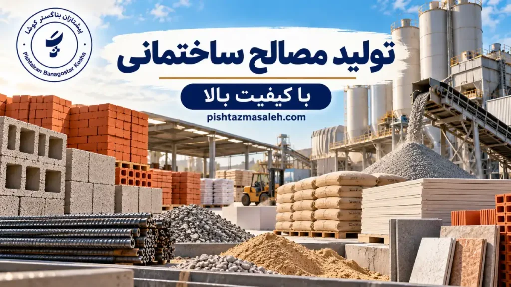 تولید مصالح ساختمانی با کیفیت بالا